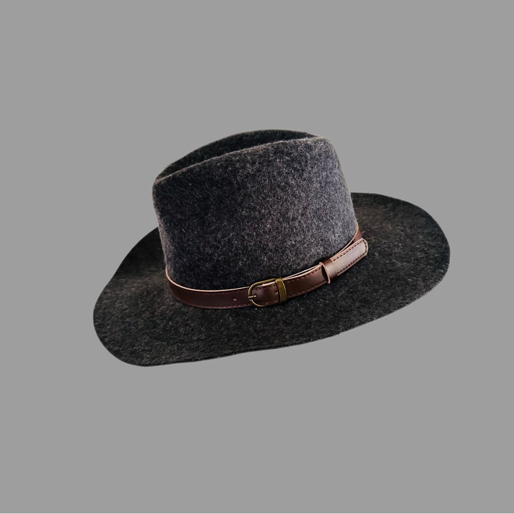 Michael Stars Womens Fedora Hat Wide Brim